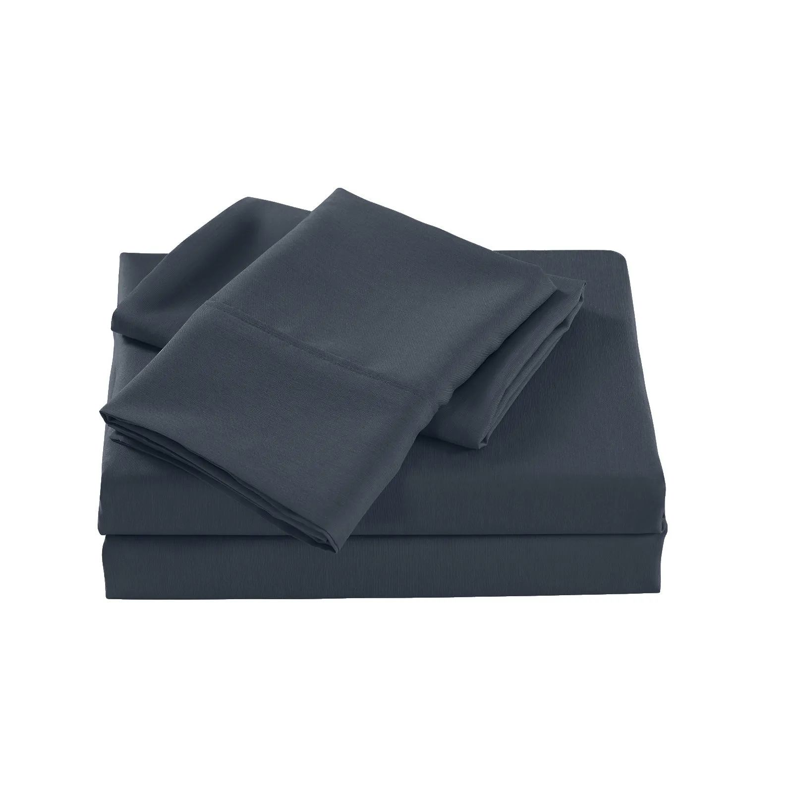 2000 Thread Count Bamboo Cooling Sheet Set | Ultra Soft Bedding | King | Charcoal