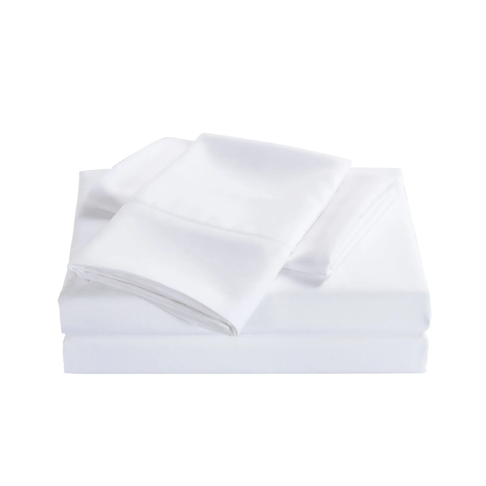 2000 Thread Count Bamboo Cooling Sheet Set | Ultra Soft Bedding | King | White