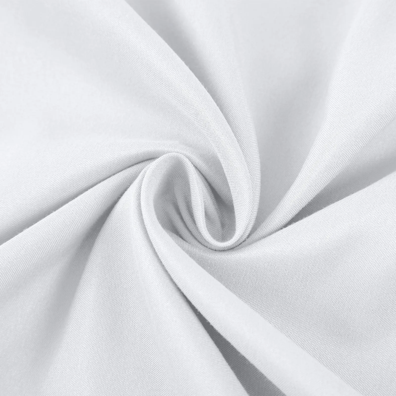 2000 Thread Count Bamboo Cooling Sheet Set | Ultra Soft Bedding | King | White