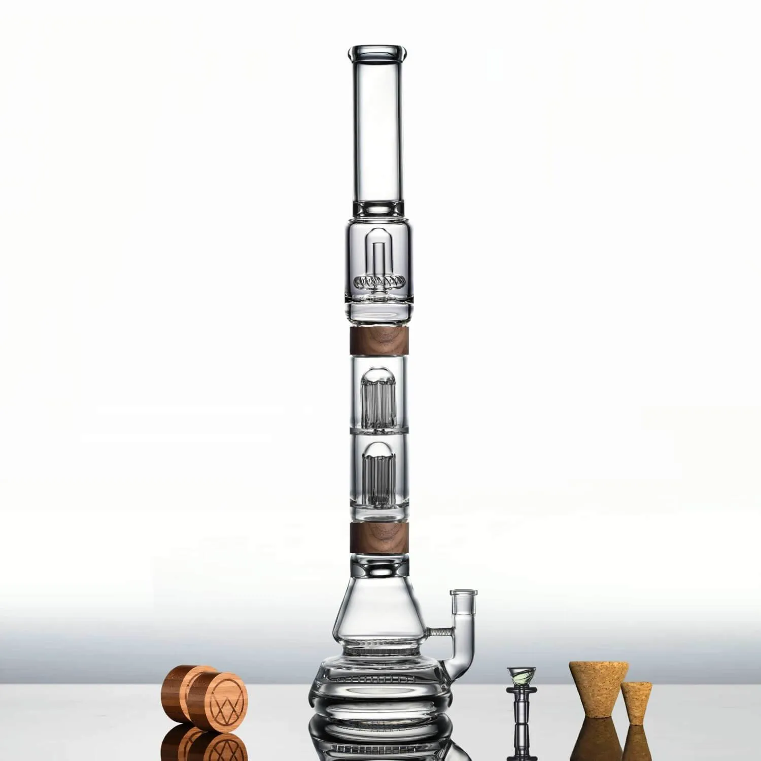 23" Voyager   Dual Perc Bong