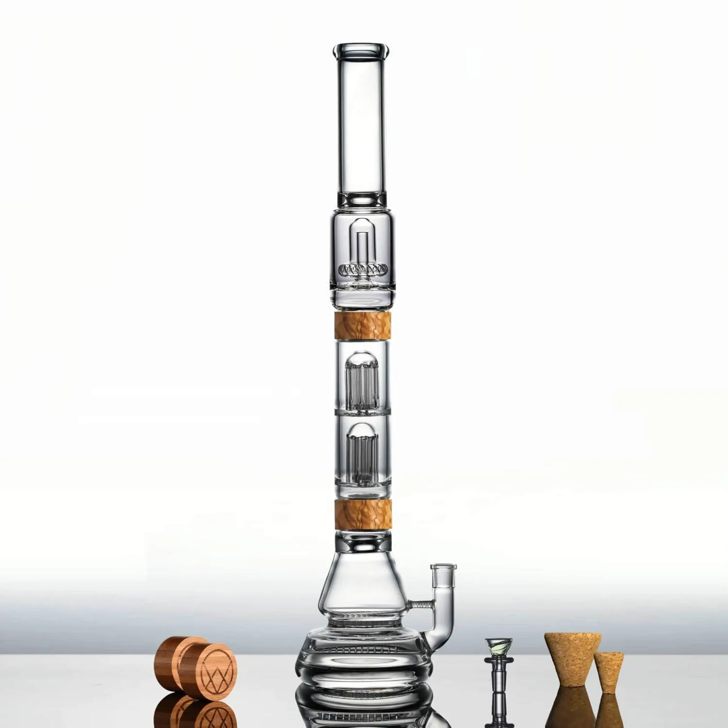 23" Voyager   Dual Perc Bong