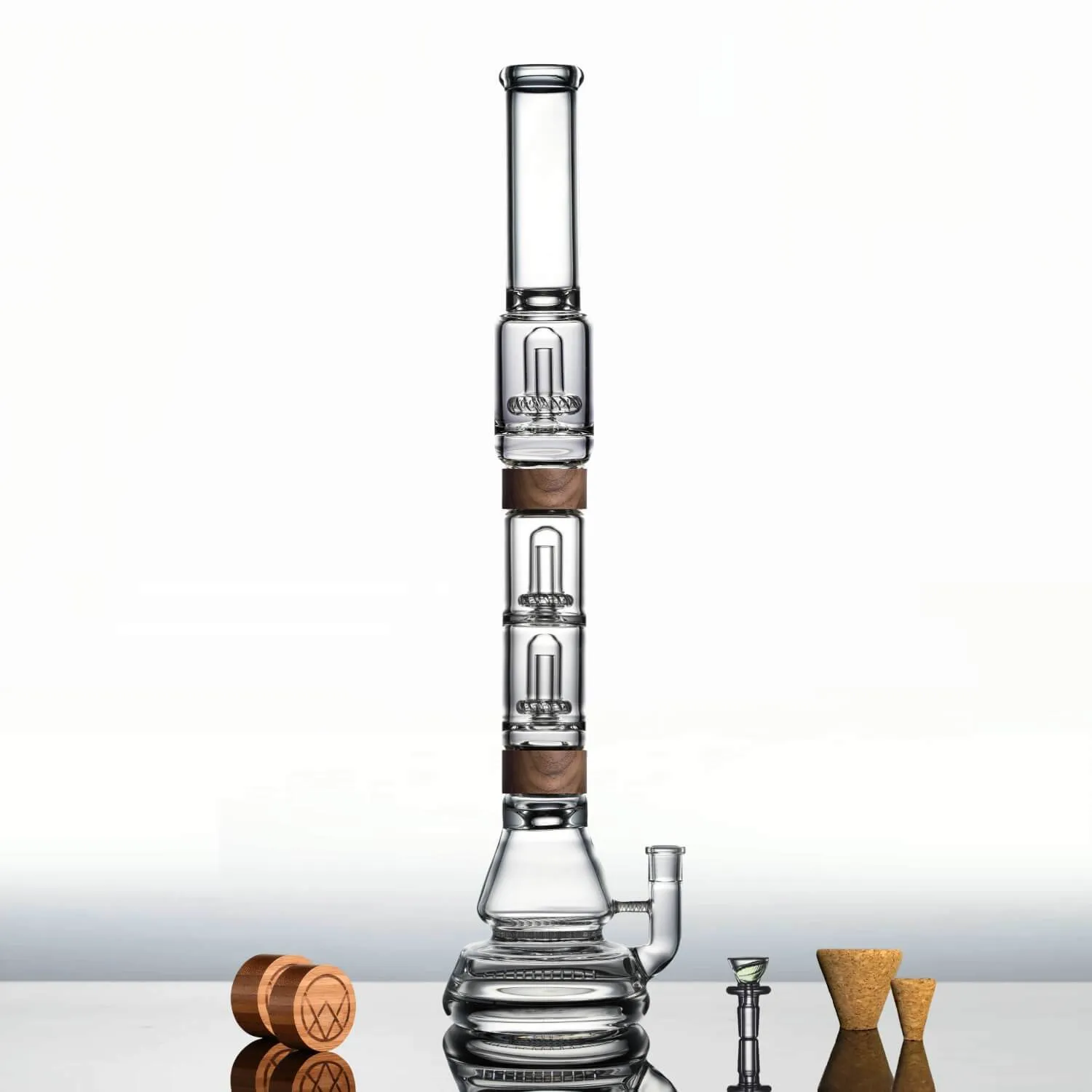 23" Voyager   Dual Perc Bong