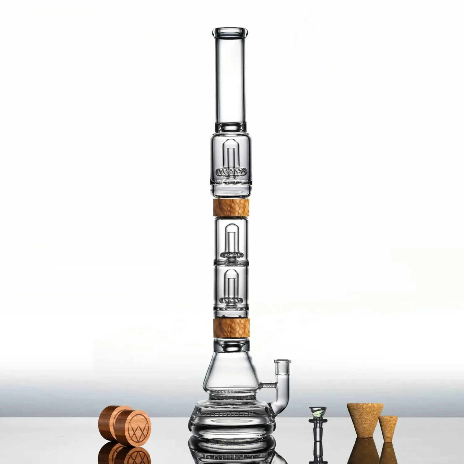 23" Voyager   Dual Perc Bong