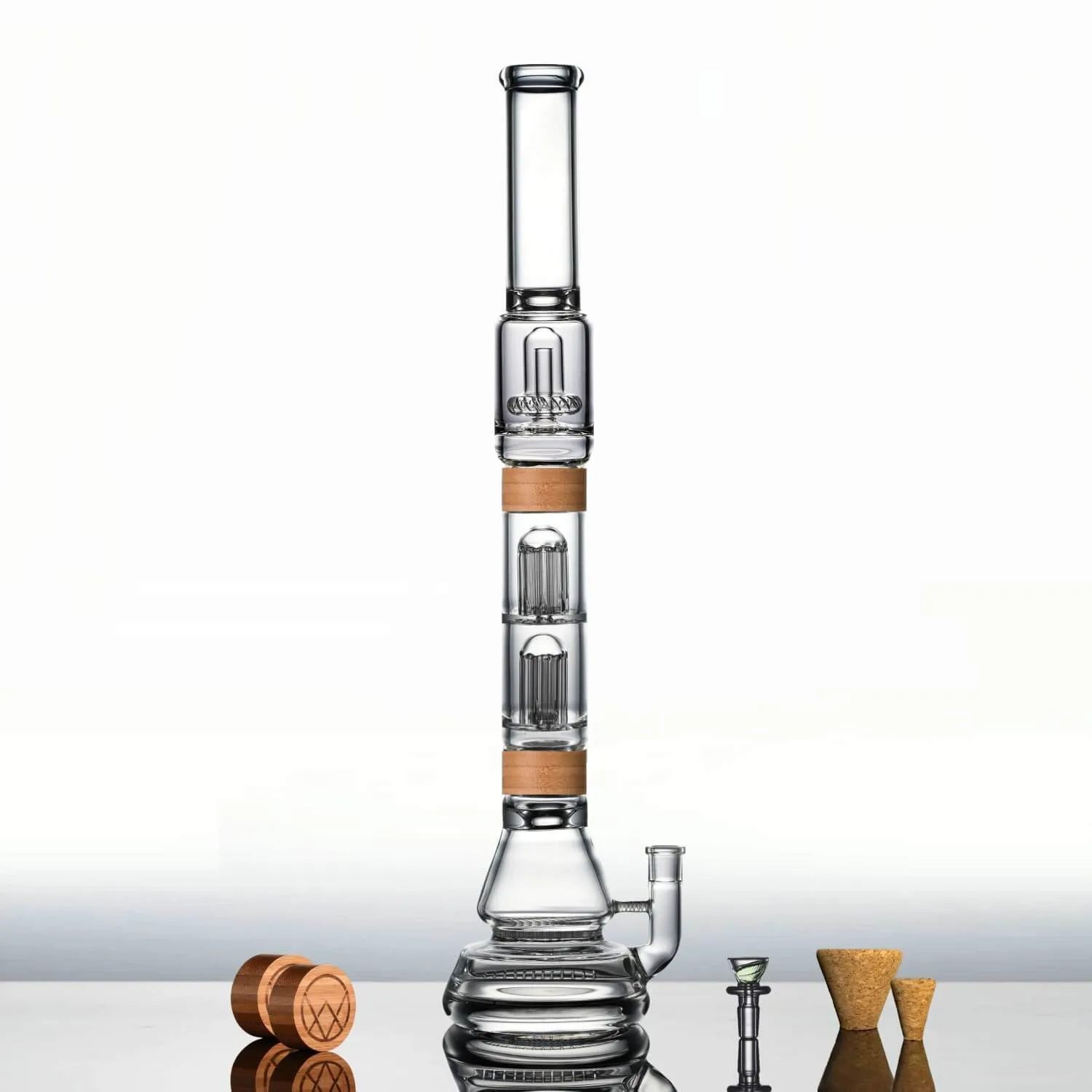 23" Voyager   Dual Perc Bong