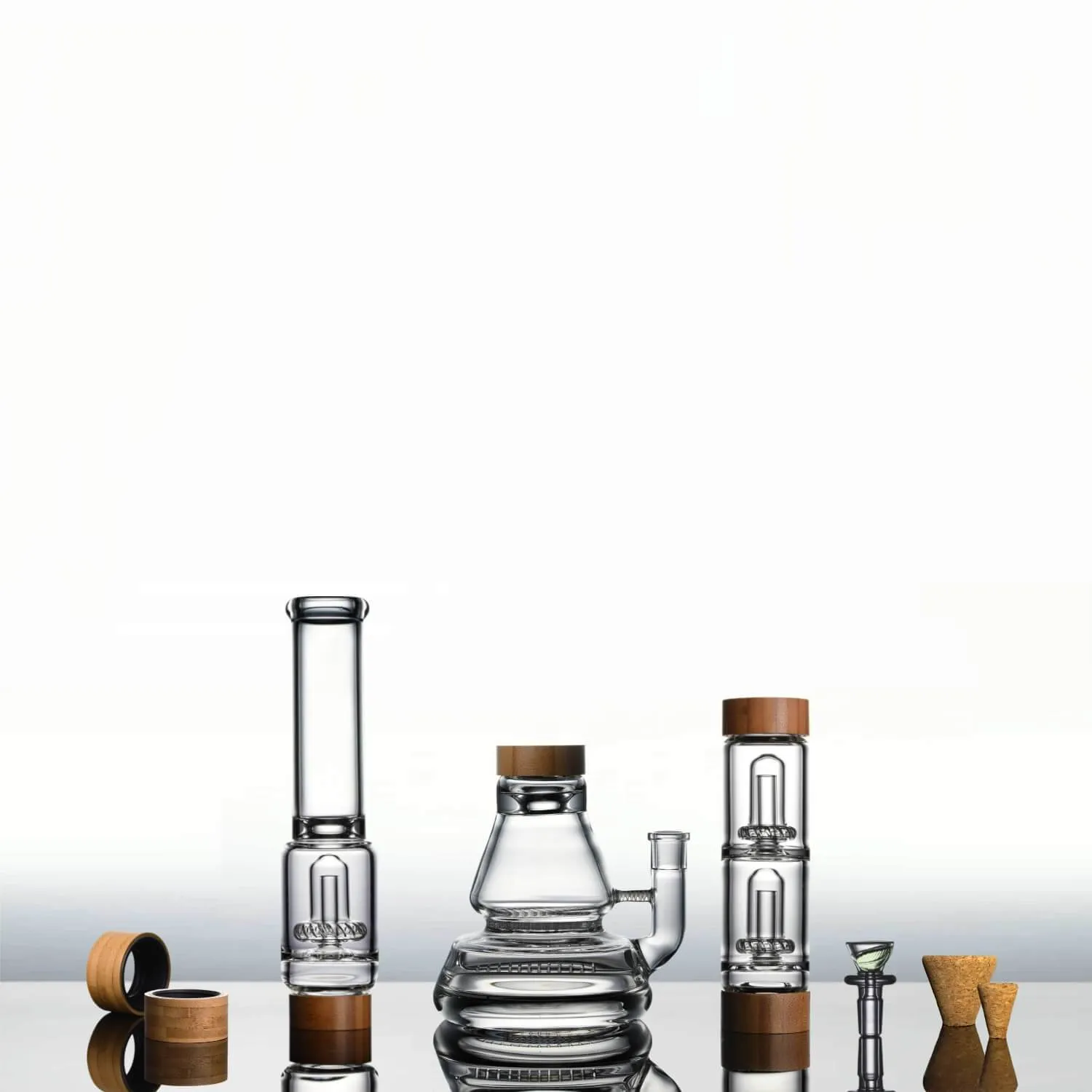 23" Voyager   Dual Perc Bong