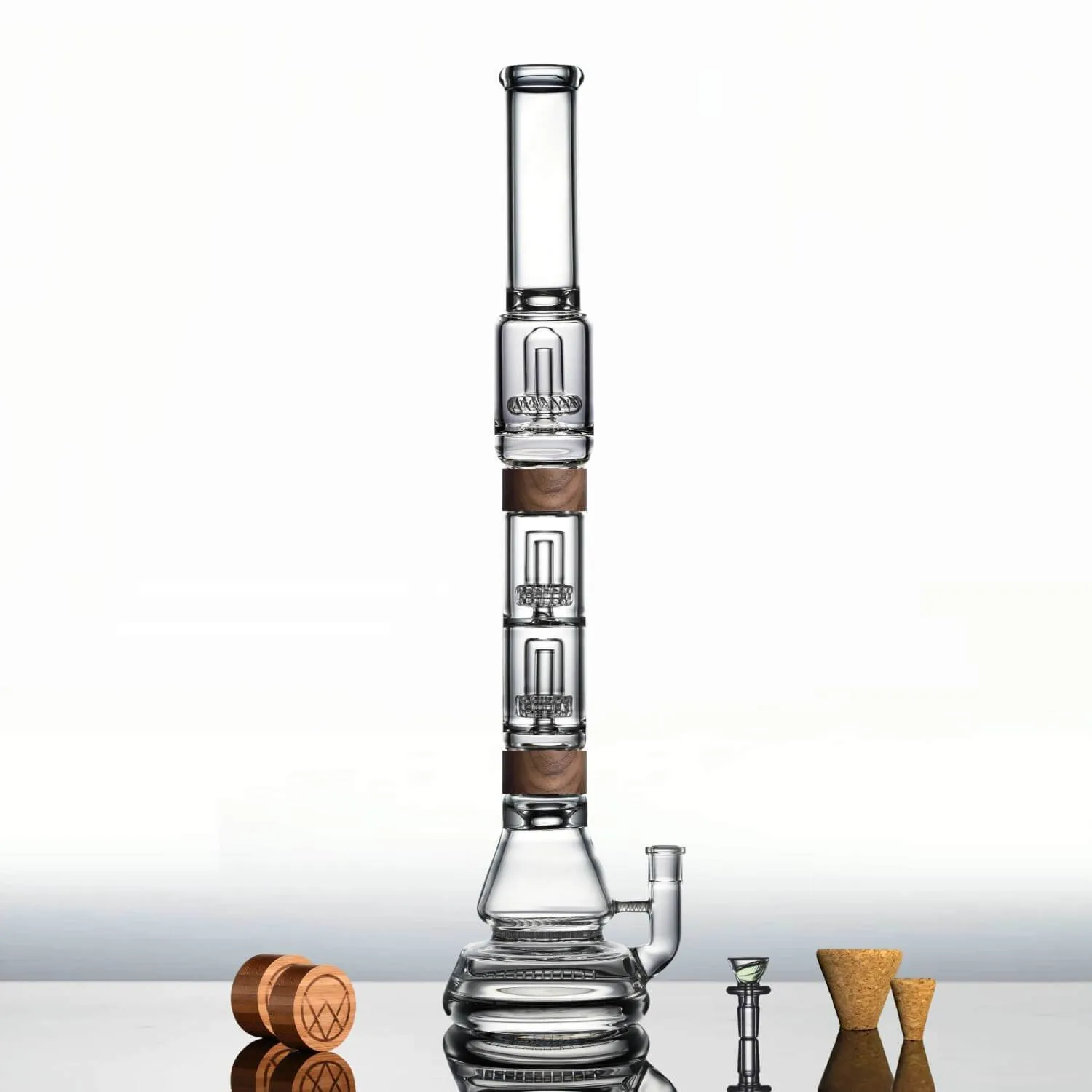 23" Voyager   Dual Perc Bong