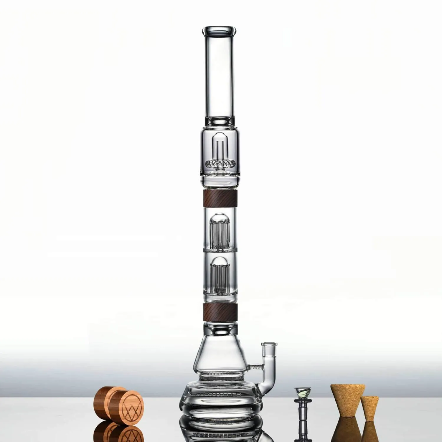 23" Voyager   Dual Perc Bong