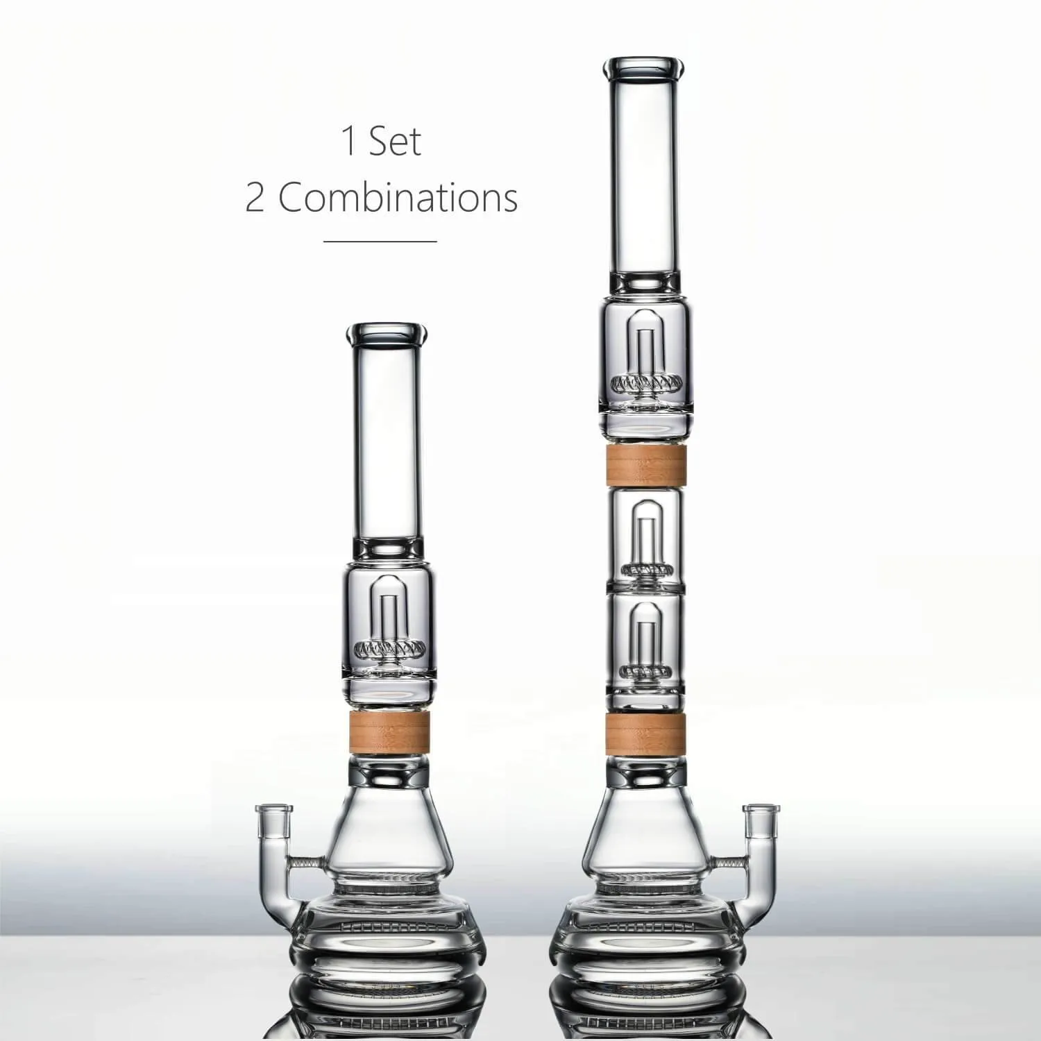 23" Voyager   Dual Perc Bong