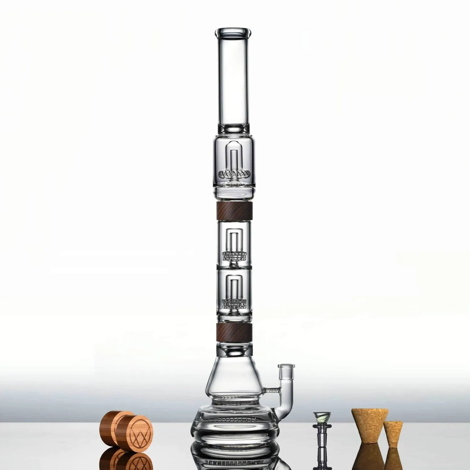 23" Voyager   Dual Perc Bong