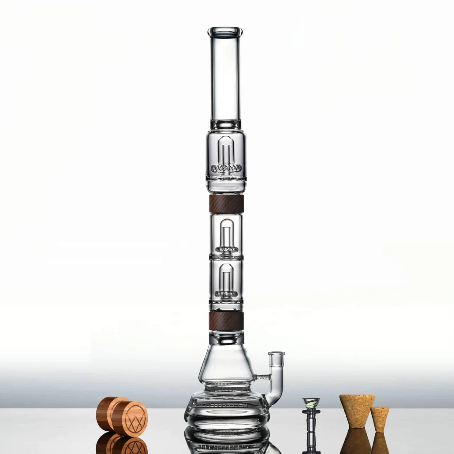 23" Voyager   Dual Perc Bong