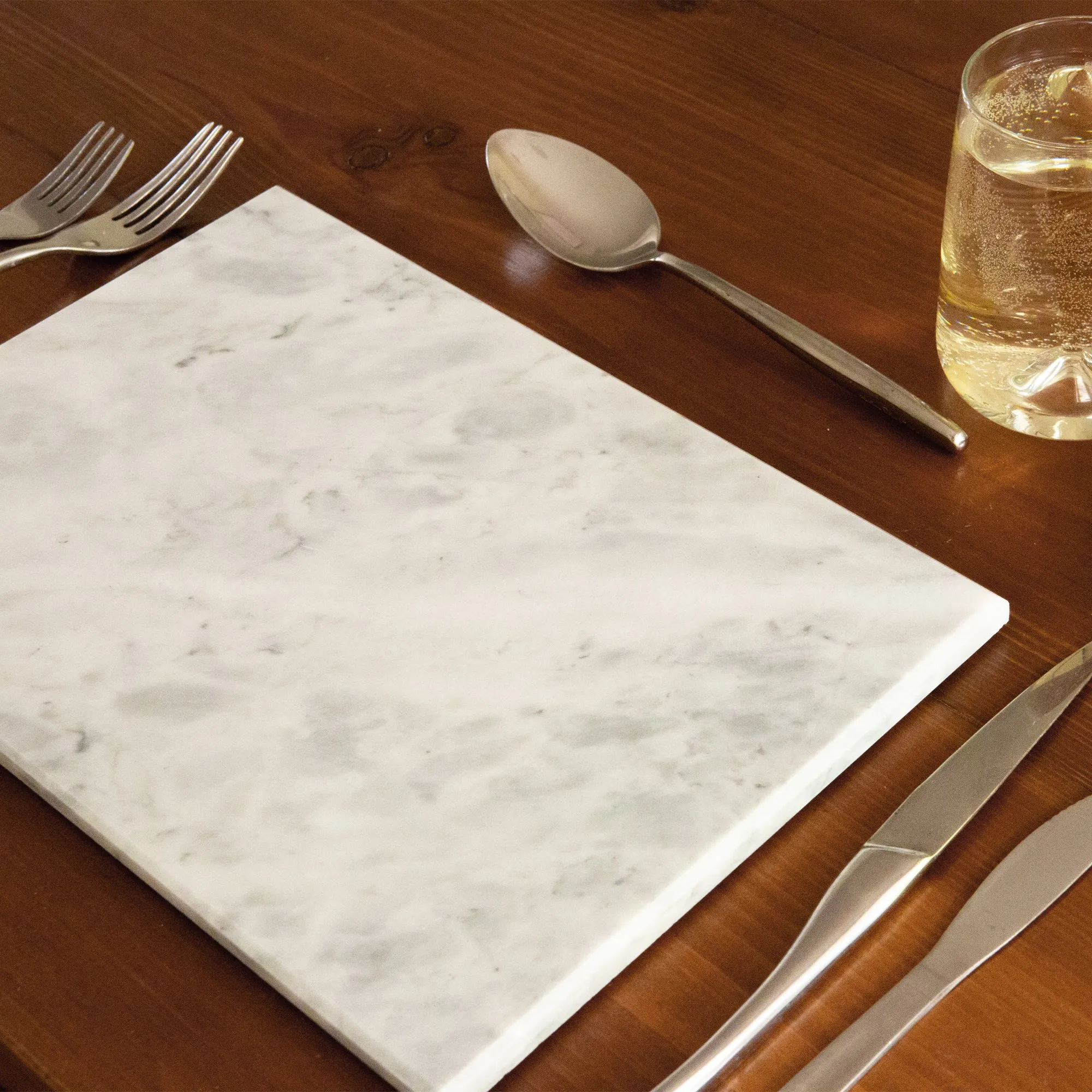 30cm x 20cm Marble Rectangular Chopping Board - By Argon Tableware