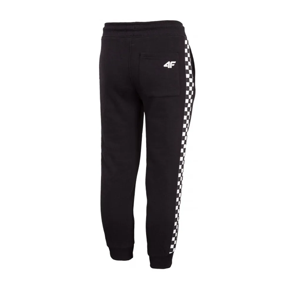 4F Formula Side Tape Black Fleece Trouser 1010