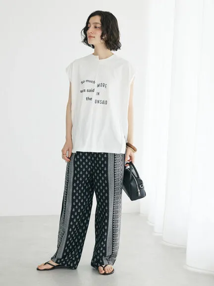 Araki Indian Cotton Blend Pants