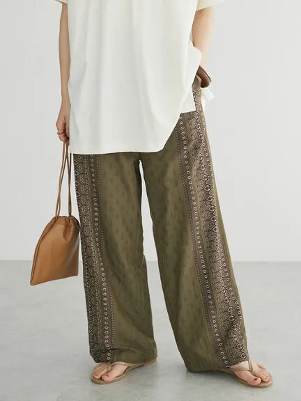 Araki Indian Cotton Blend Pants