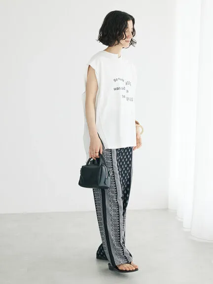 Araki Indian Cotton Blend Pants