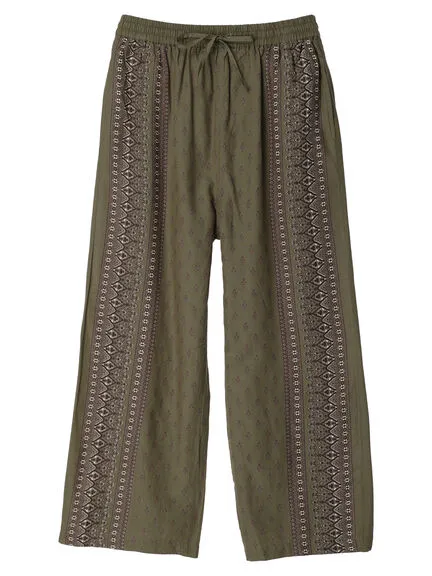 Araki Indian Cotton Blend Pants