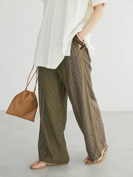 Araki Indian Cotton Blend Pants