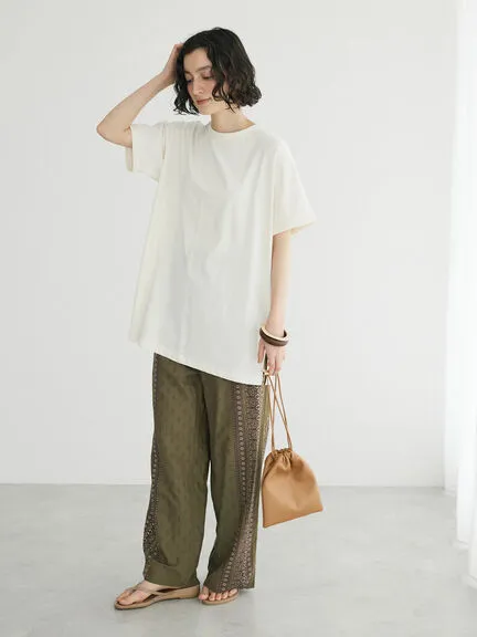 Araki Indian Cotton Blend Pants