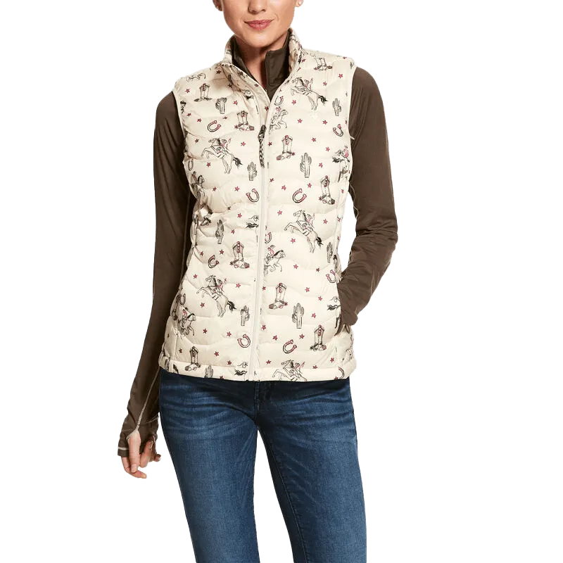 Ariat Women's Pasture Print Ideal Vest