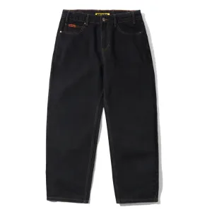 BUTTER GOODS RELAXED DENIM JEANS - WASHED BLACK