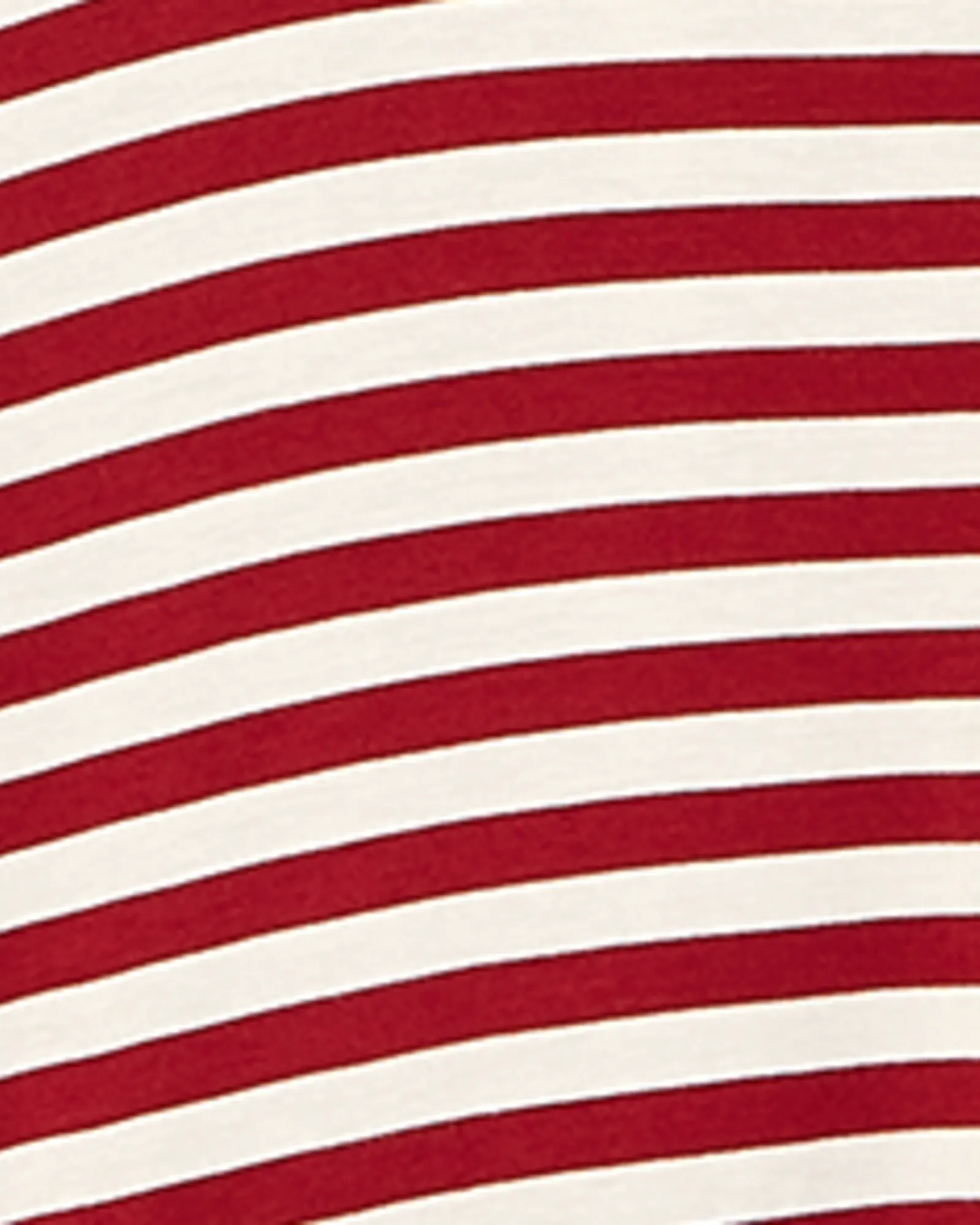 Casey Short Sleeve Split Back Tee | Red / White