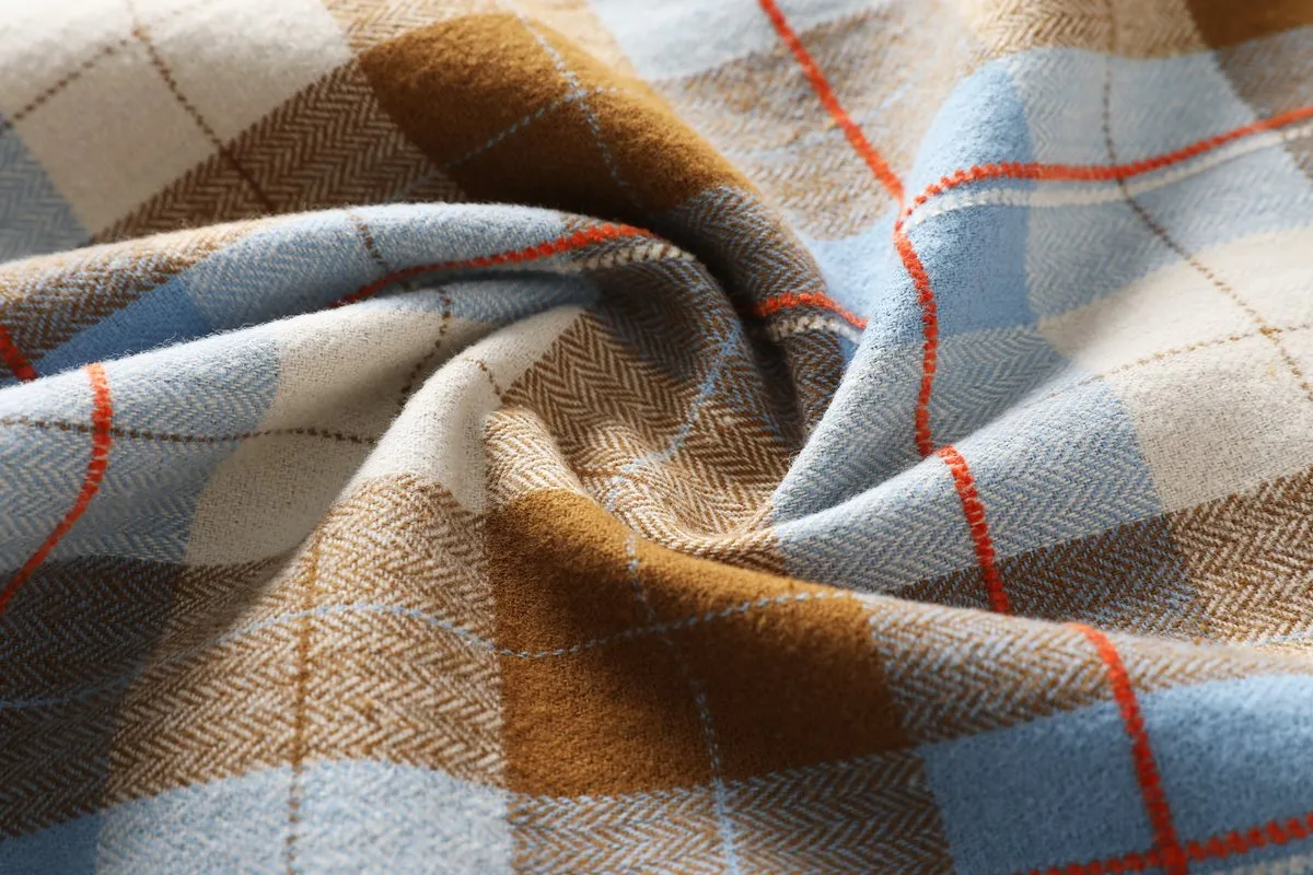 Charley Plus Size Fleece Checked Shirt