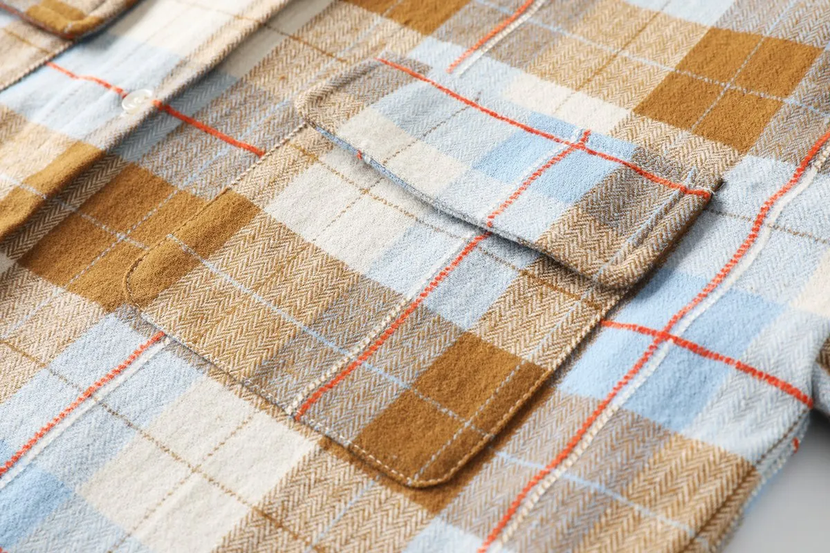 Charley Plus Size Fleece Checked Shirt