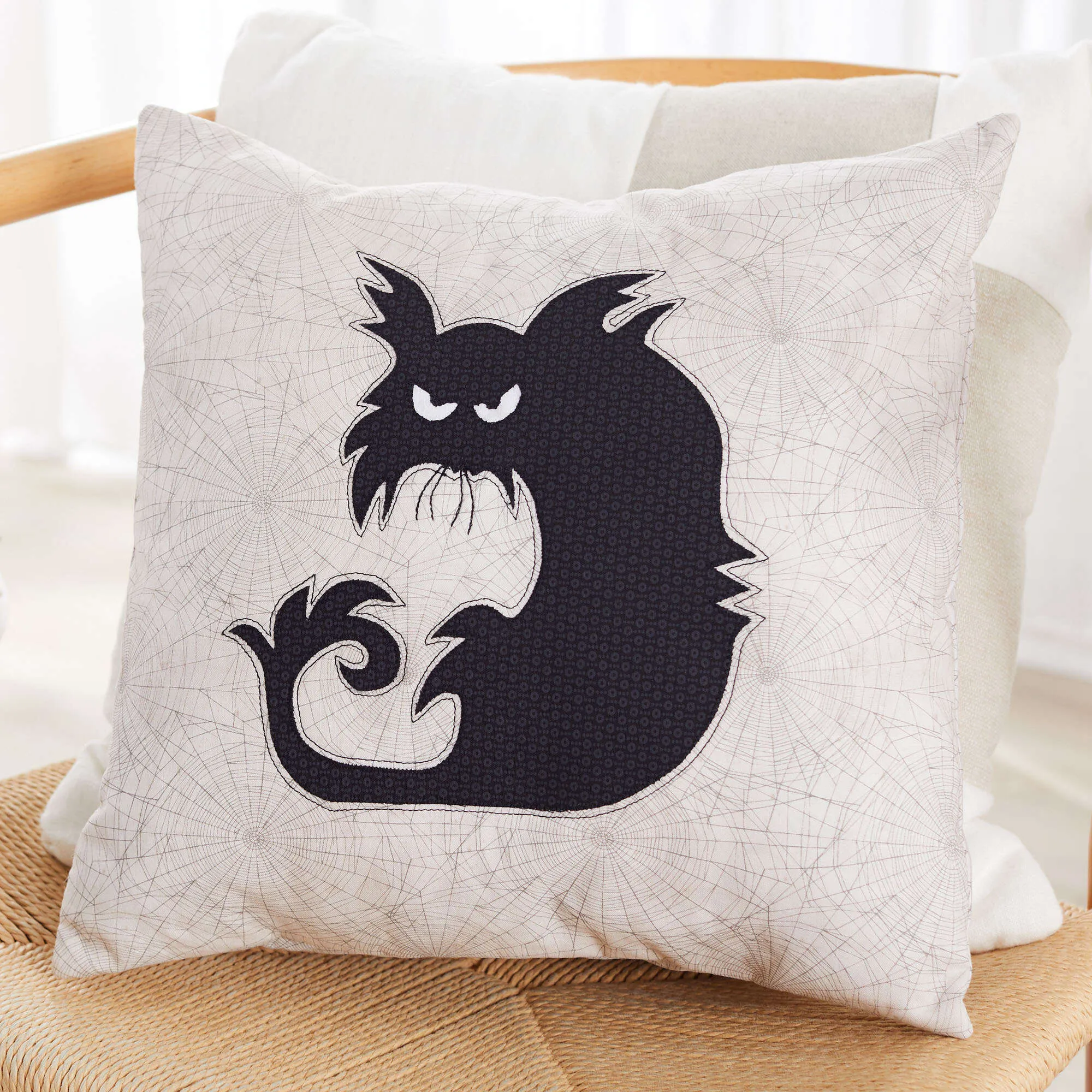 Coats & Clark Sewing Scary Cat Pillow