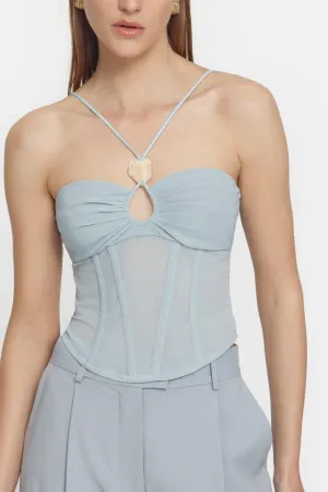 Delta Bustier Arctic Blue