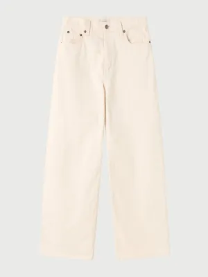 Denim cropped jeans