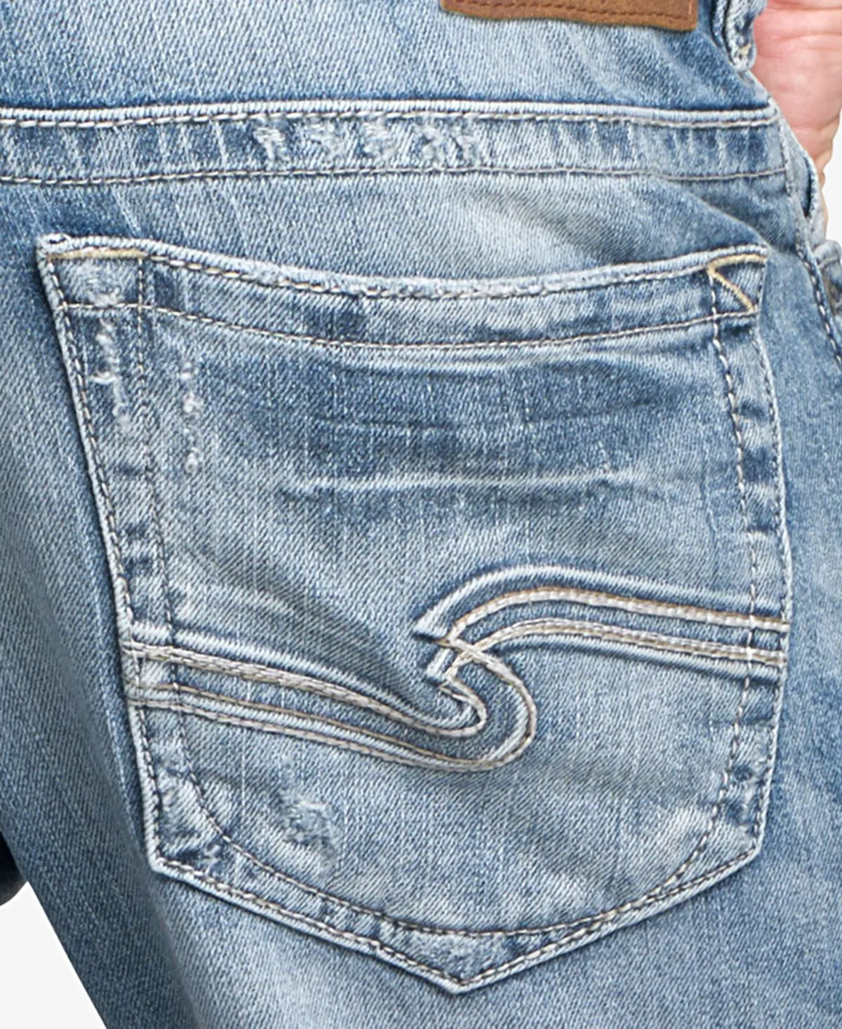 Gordie Silver Jeans Co. Men's Straight Stretch Relaxed Jeans, Multi