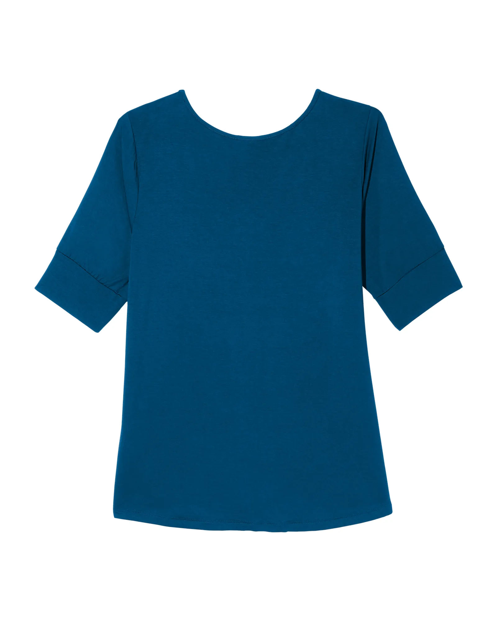 Karlie Lattice Tee | Azure Blue