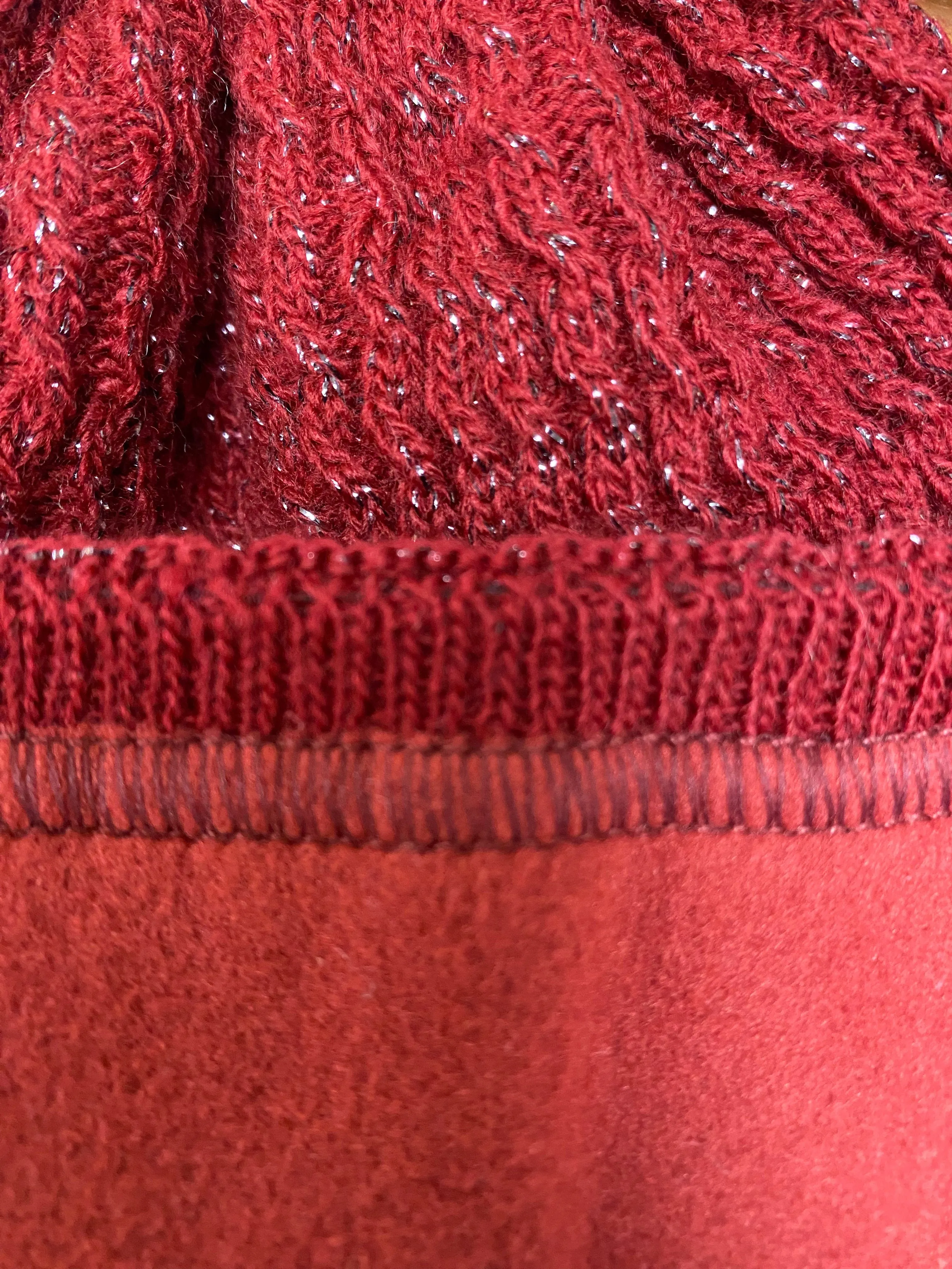 Knit Fleece Lined Pom Pom Toques