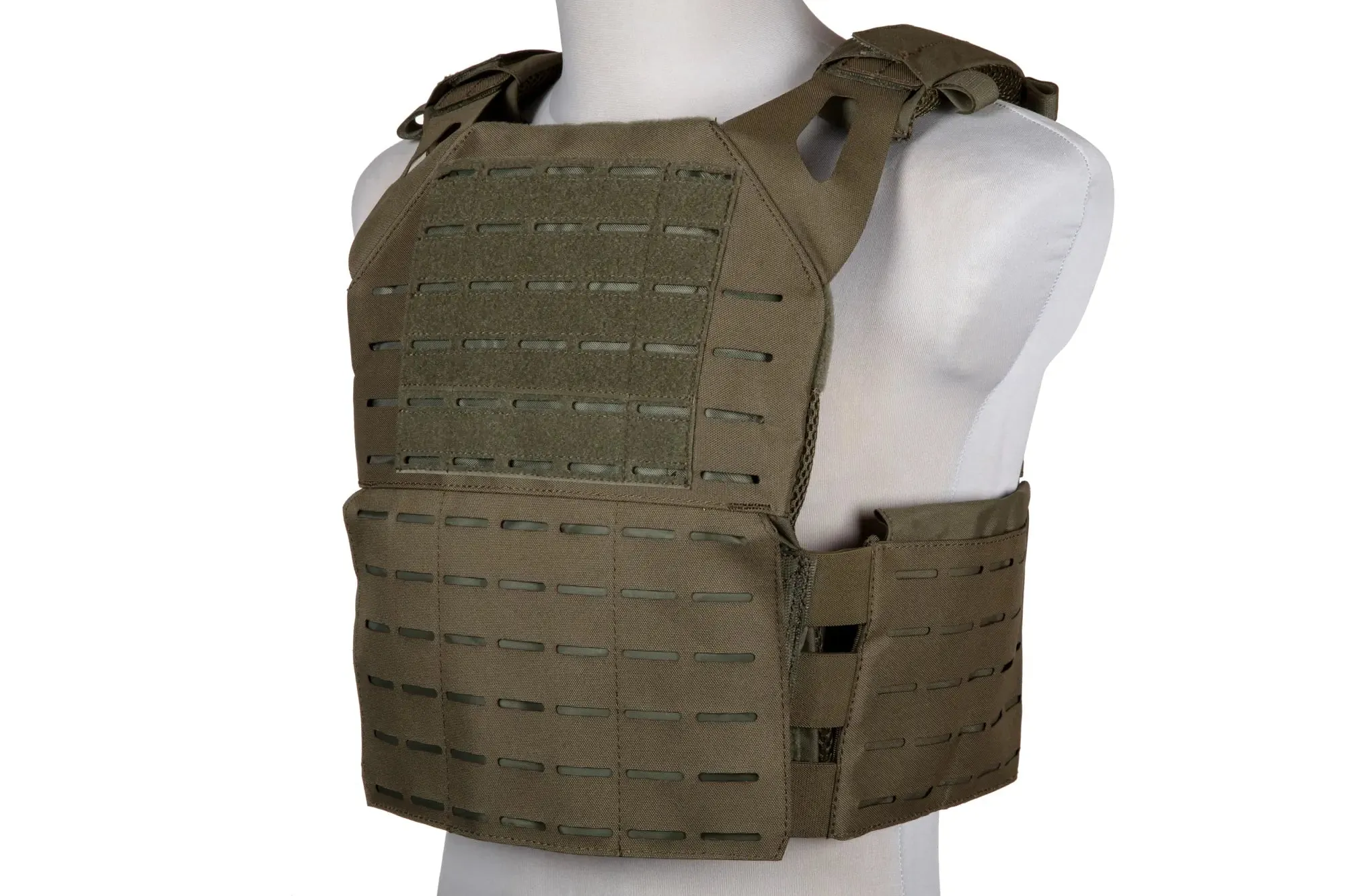 Laser-cut Plate carrier - Green