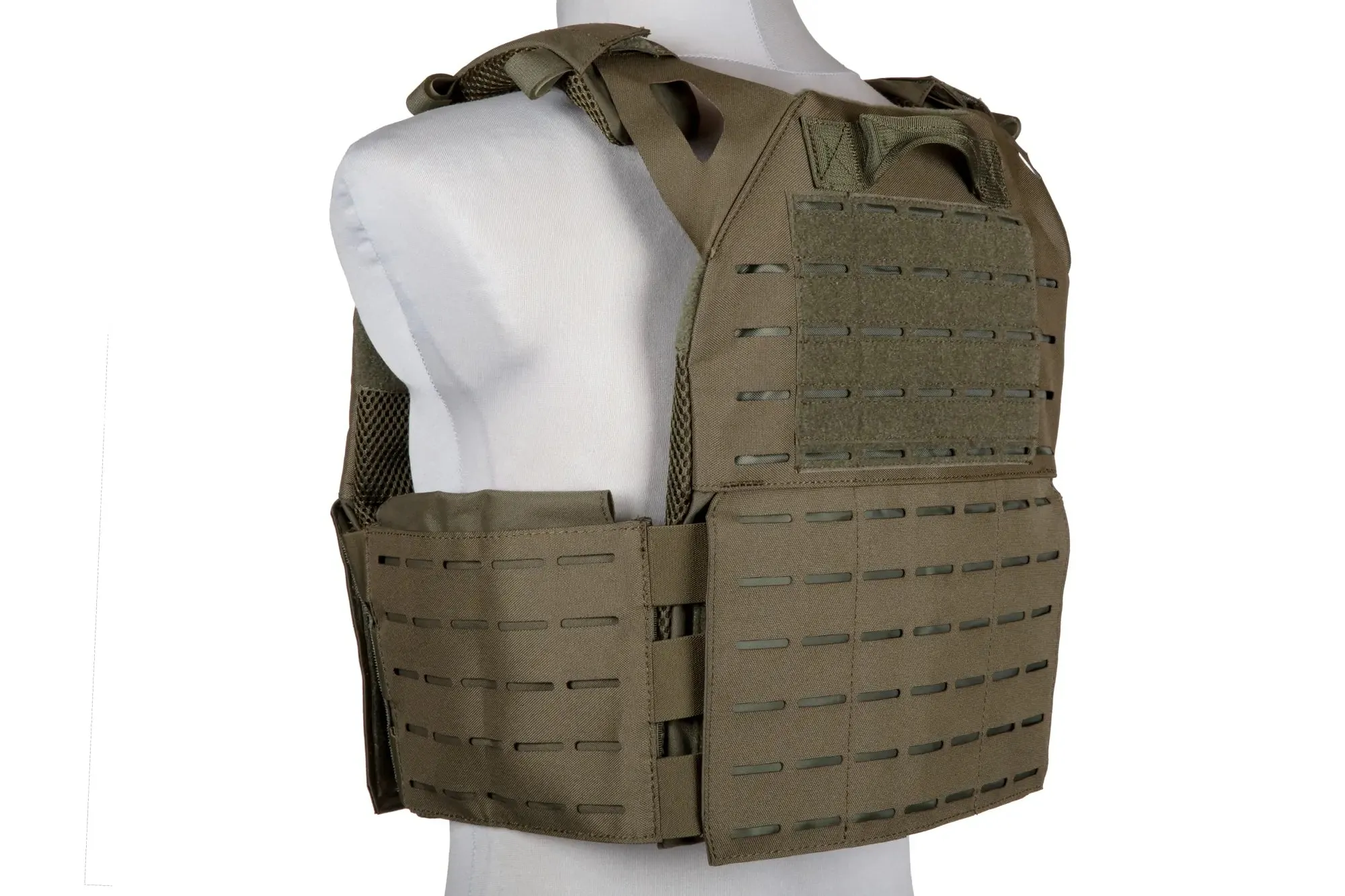 Laser-cut Plate carrier - Green