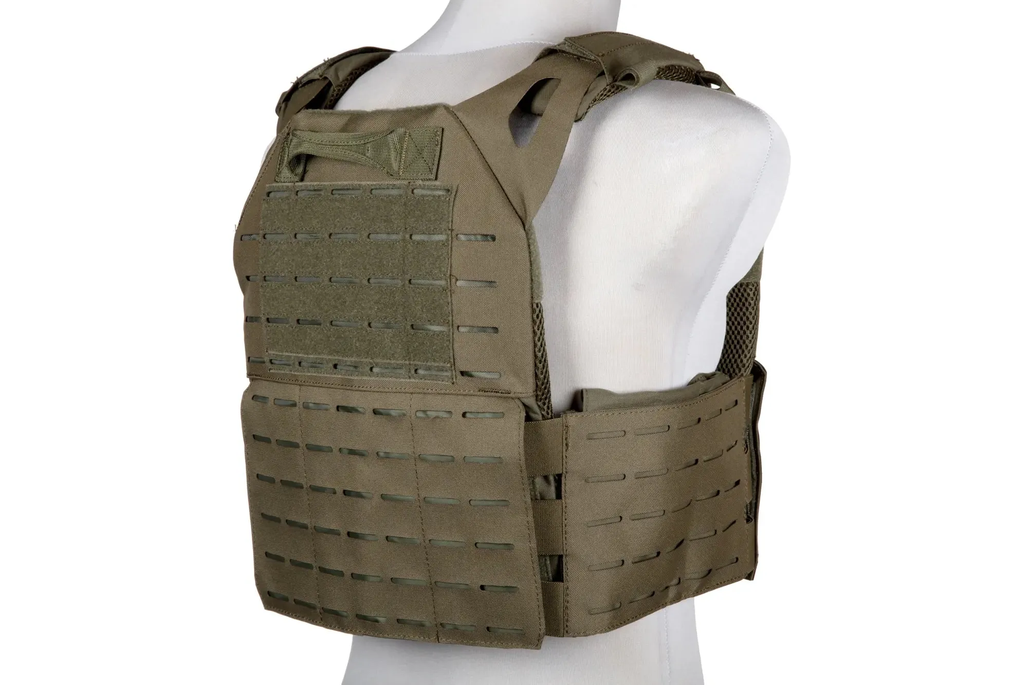 Laser-cut Plate carrier - Green