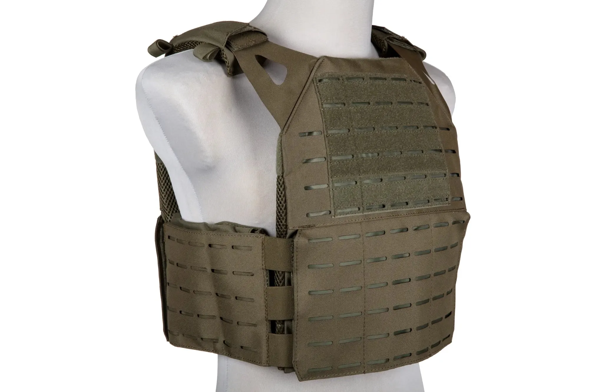 Laser-cut Plate carrier - Green