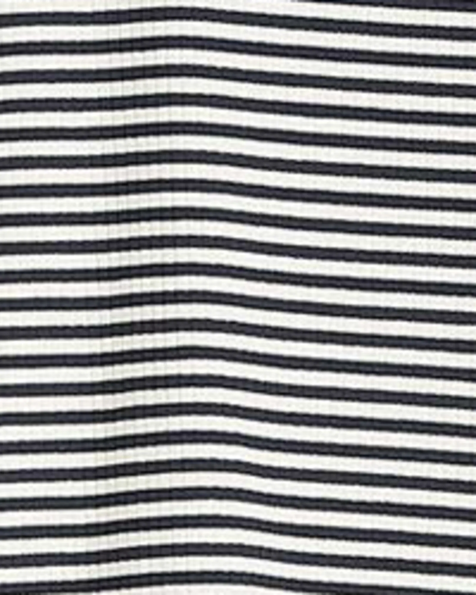 Lucy Tie Detail Tee | Navy / White