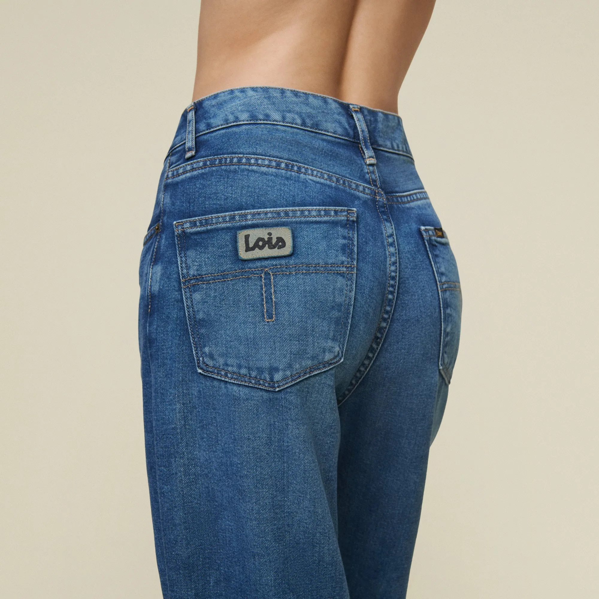 Maya Folded Soft - High Rise Straight Fit