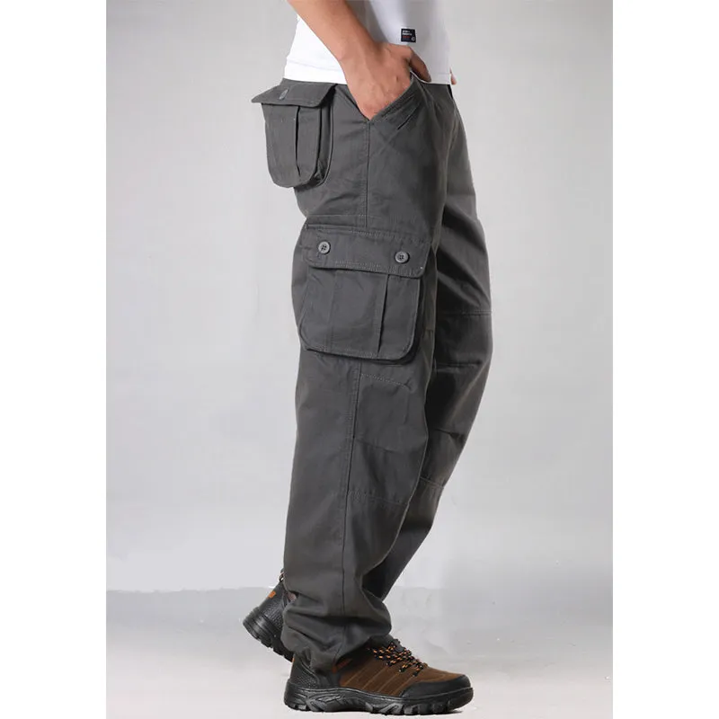 Multi-Pocket Outdoor Loose Overalls