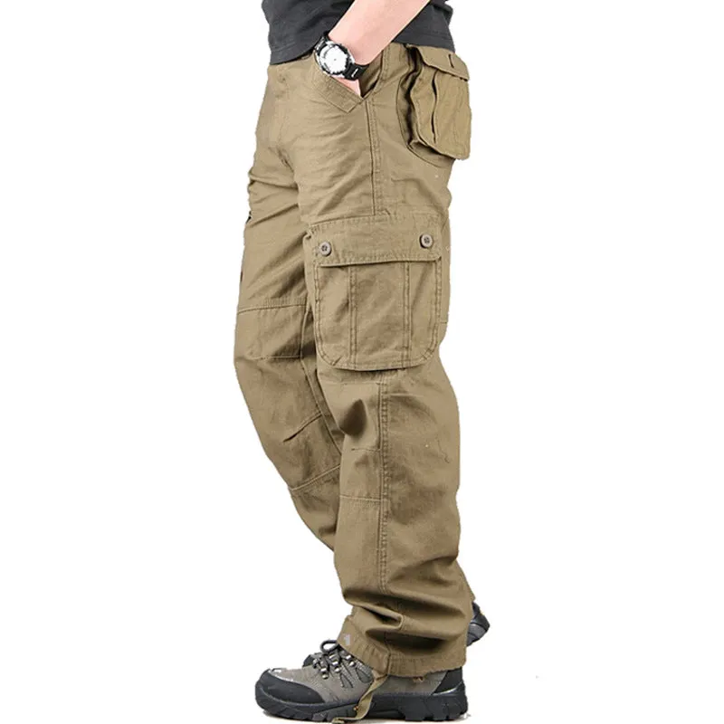 Multi-Pocket Outdoor Loose Overalls