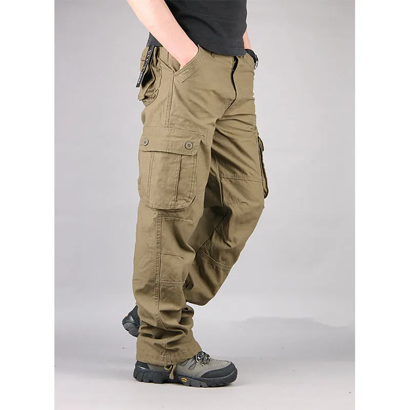 Multi-Pocket Outdoor Loose Overalls
