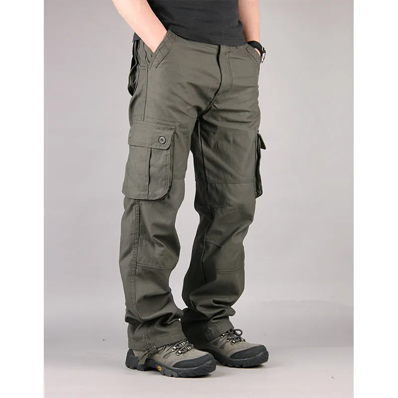 Multi-Pocket Outdoor Loose Overalls
