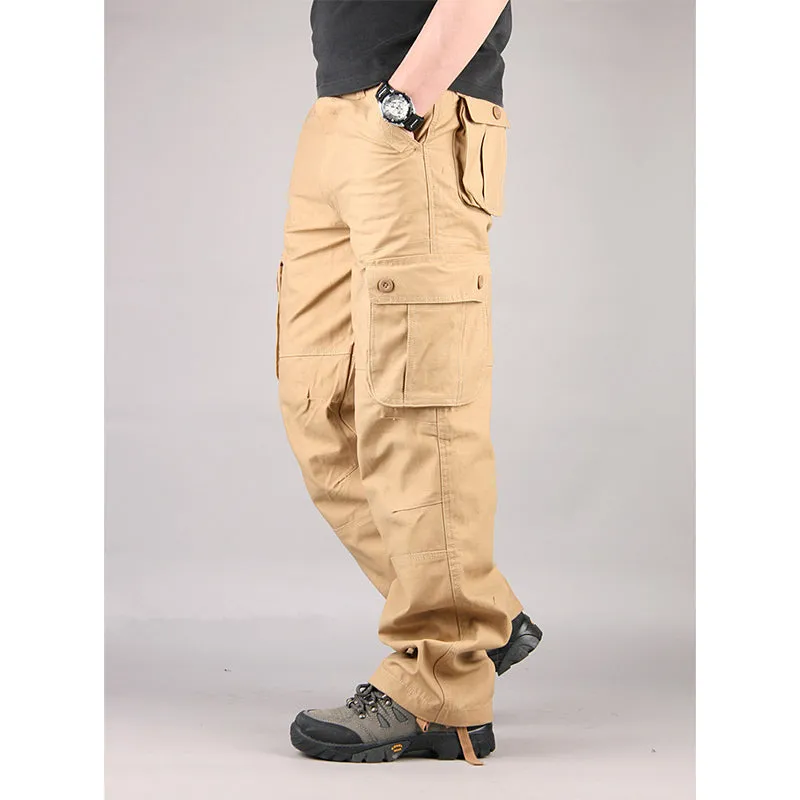 Multi-Pocket Outdoor Loose Overalls