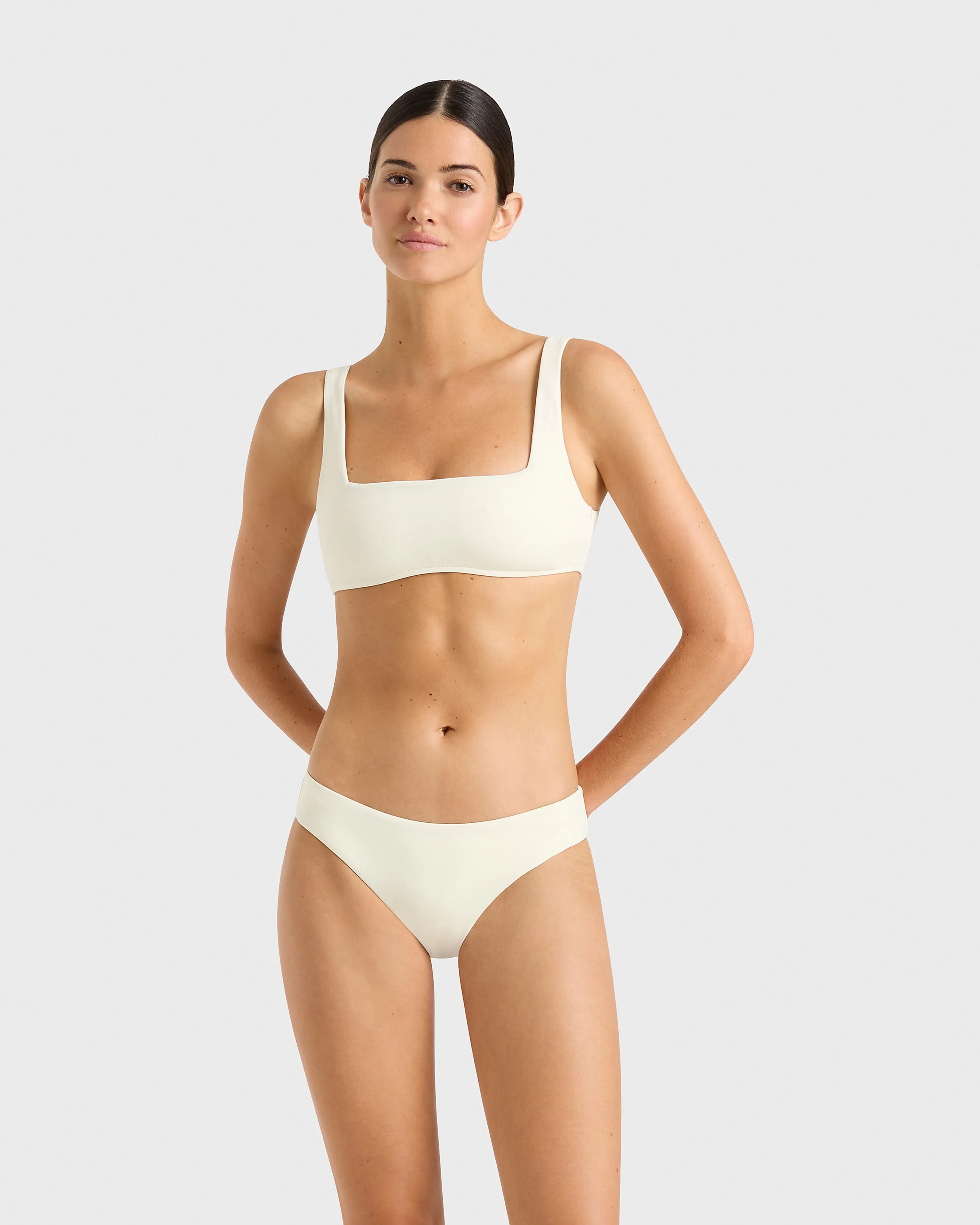 Nadine Bikini Bottom - Porcelain (Embodee)
