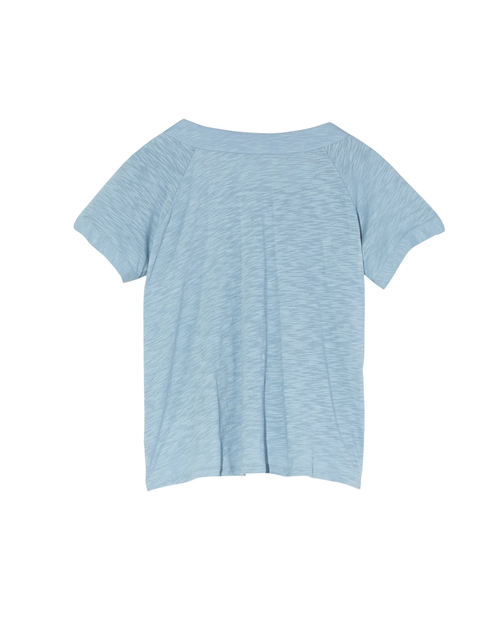 Nala Square Neck Top with Tie Sleeves | Light Blue