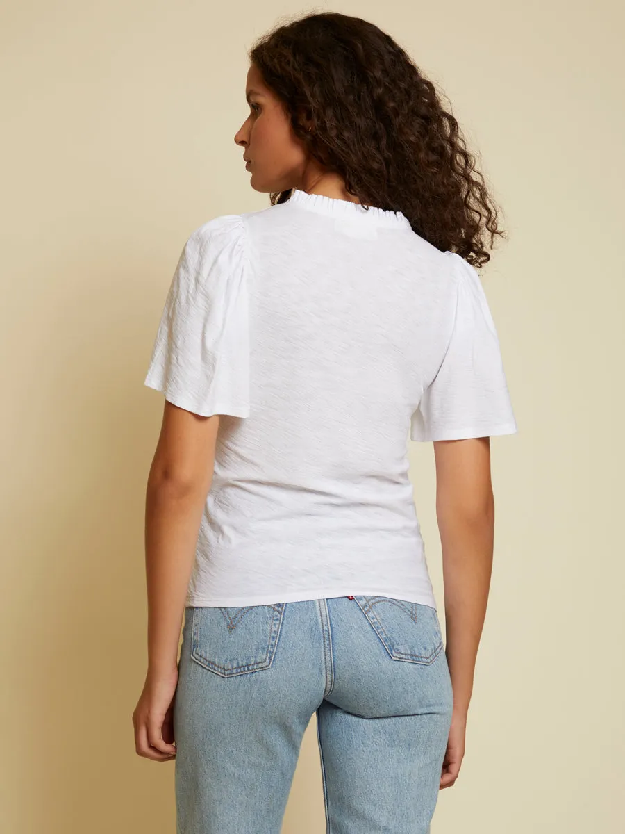 Nation LTD - Tierra Flirty Tee in White