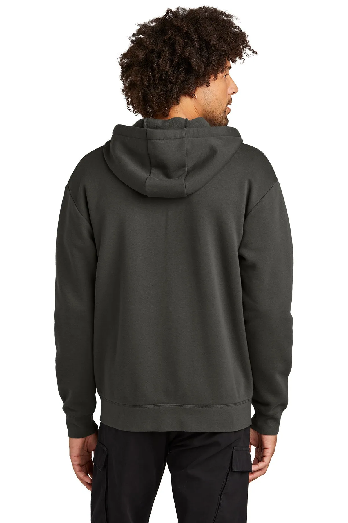 New Era Heritage Fleece Full-Zip Custom Hoodies, Graphite