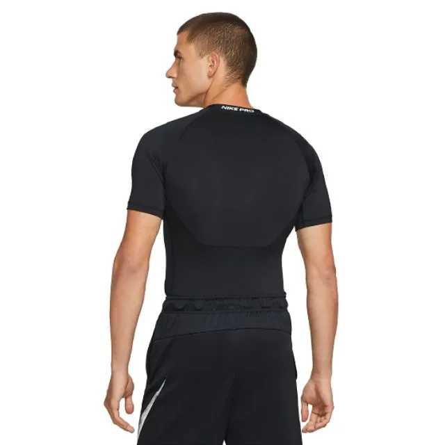 Nike Pro Dri-Fit Men Training T-Shirt Black/White Dd1992-010