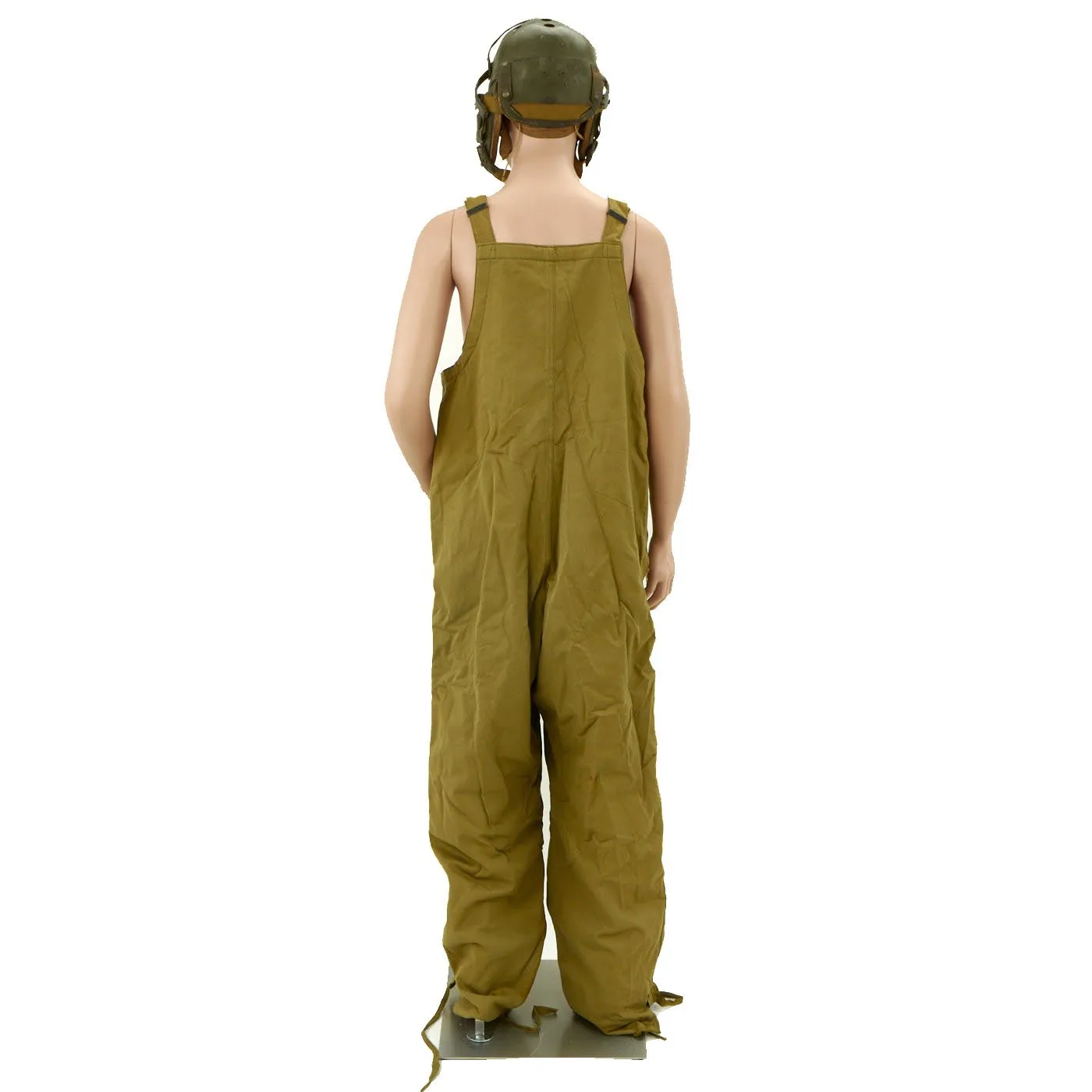Original U.S. WWII Tanker Set - Coveralls - M38 Helmet - Resistal Goggles